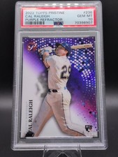 2022 Topps Pristine CAL RALEIGH #236 Purple Refractor /99 (RC) PSA 10 POP 7