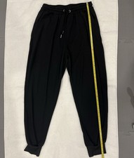 Women  s Black Sweatpants - Size M