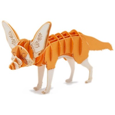 Fridolin 3D Papiermodell Wüstenfuchs