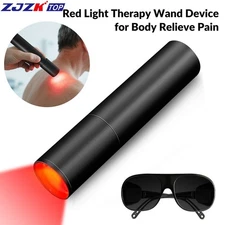 Rechargeable 660nm Red Light Therapy 1200mAh for Pain Relief Muscle & Joint Care