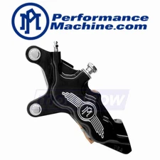 Performance Machine Front Left Six-Piston Differential-Bore Brake Caliper go