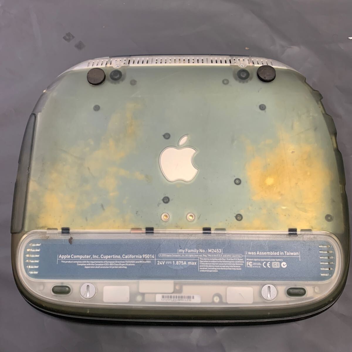 動作確認済み 作動品 Apple iBook G3 クライムシェル M2453 Apple iBook clamshell G3 M2453 AS is JUNK main only | eBay