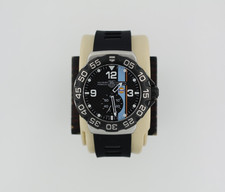 TAG Heuer WAH1013 Mens Formula 1 Series Gulf Oil Watch Black Rubber Orange Blue 21