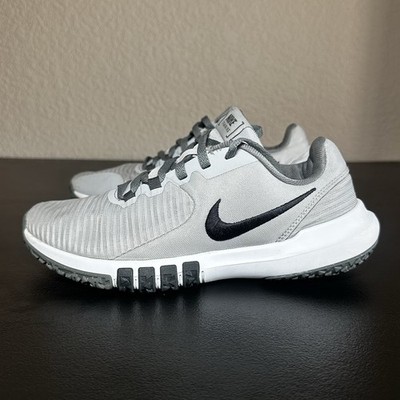 Nike Flex Control 4 Light Smoke Grey Sneaker CD0197-001 Gray White Black Men-6.5