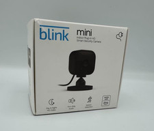 Blink Mini Plug-in Smart Security Camera HD Video - Black