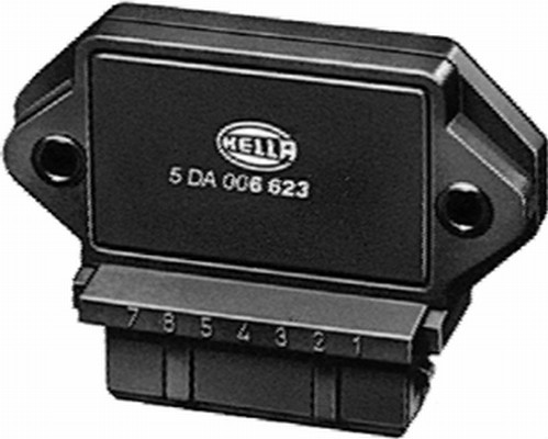 5DA 006 623-931 SWITCH UNIT IGNITION SYSTEM HELLA FOR OPEL KADETT E,ASCONA C - Picture 2 of 5