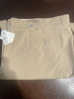 Reebok Golf Speedwick Golf Shorts Khaki Continuous Comfort Size 54 DXL