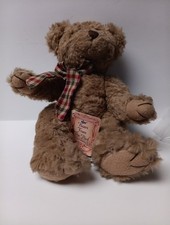 Russ Berrie Bears BROWNING Teddy Bear From the Past RUSS Jointed Posable 12"