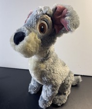 Authentic Disney Store Lady  The Tramp TRAMP 13" Soft Plush Stuffed Toy