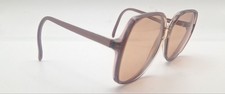 Vintage Nouveau Eyewear Concerto Brown Translucent Oval Sunglasses FRAMES ONLY