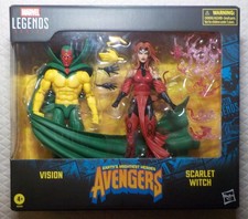 Avengers The Crossing Marvel Legends Vision Scarlet Witch Action Figure 2-Pack