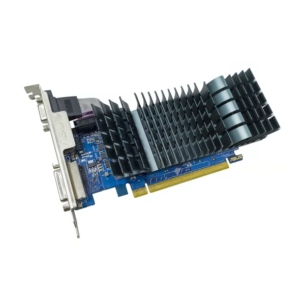 ASUS SCHEDA VIDEO NVIDIA GEFORCE GT710 2 GB DDR3 / HDMI / VGA / DVI-D W11 NUOVA! - Immagine 3 di 4