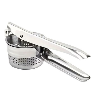 Stainless Steel Lumps Potato Masher Presser Large Vegetables Tools Potato Ricer