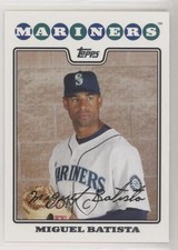 2008 Topps Miguel Batista #352 0f6