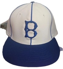 NWT Vintage Brooklyn Dodgers 1917-1922 Rare Hat 7 1/4 Roman Leather Band Jackie