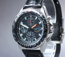 [QUASI NUOVO] SEIKO Flightmaster Pilot 7T92-0CF0 ANA Orologio da uomo al...