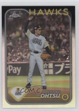 2024 Topps Chrome NPB Nippon Professional Baseball Refractor Ryosuke Ohtsu 04cw