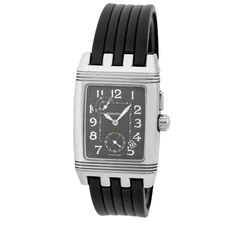 JAEGER LeCOULTRE  Steel  Reverso Grand Sport Dual Time 295.8.51 BOX Warranty 