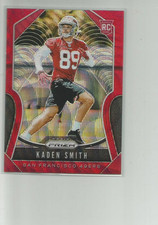 2019 Panini Prizm Prizms Red Wave #369 Kaden Smith 037/149