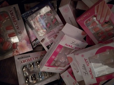 Künstliche Nägel Meisten Press On  Nails  Verschiedene Sorten