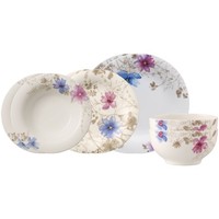 Villeroy & Boch Mariefleur Gris Basic Einsteiger-Set 8-Teilig FüR 4 Personen