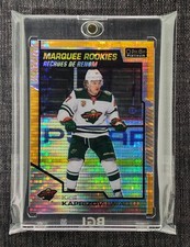 2020-21 OPC Platinum Kirill Kaprizov Seismic Gold /50 Minnesota Wild