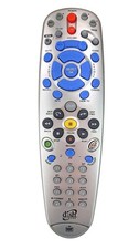 Dish Network UHF Pro Remote Control Model 123214 Silver Replacement OEM Original