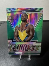 Panini 2022 Prizm WWE Fearless Big E #1 Insert Wrestling RAW