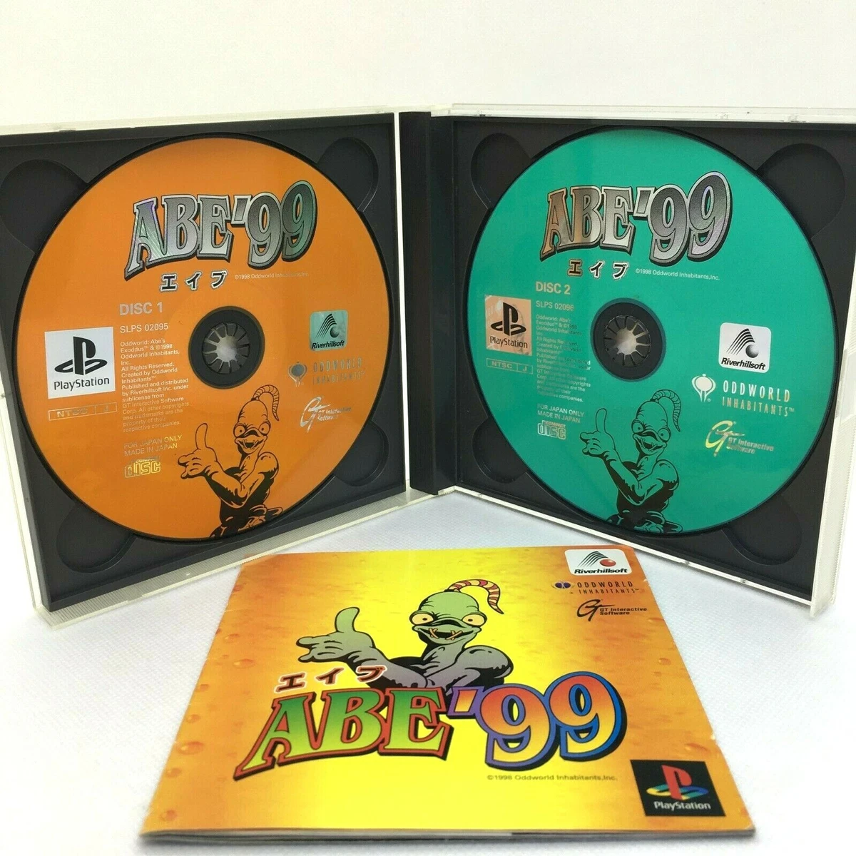 Abe '99 with case and manual [Sony Playstation PS]
