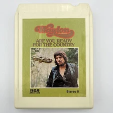 Waylon Jennings - Are You Ready For Country - Restored 8 Track - New Pad, Splice