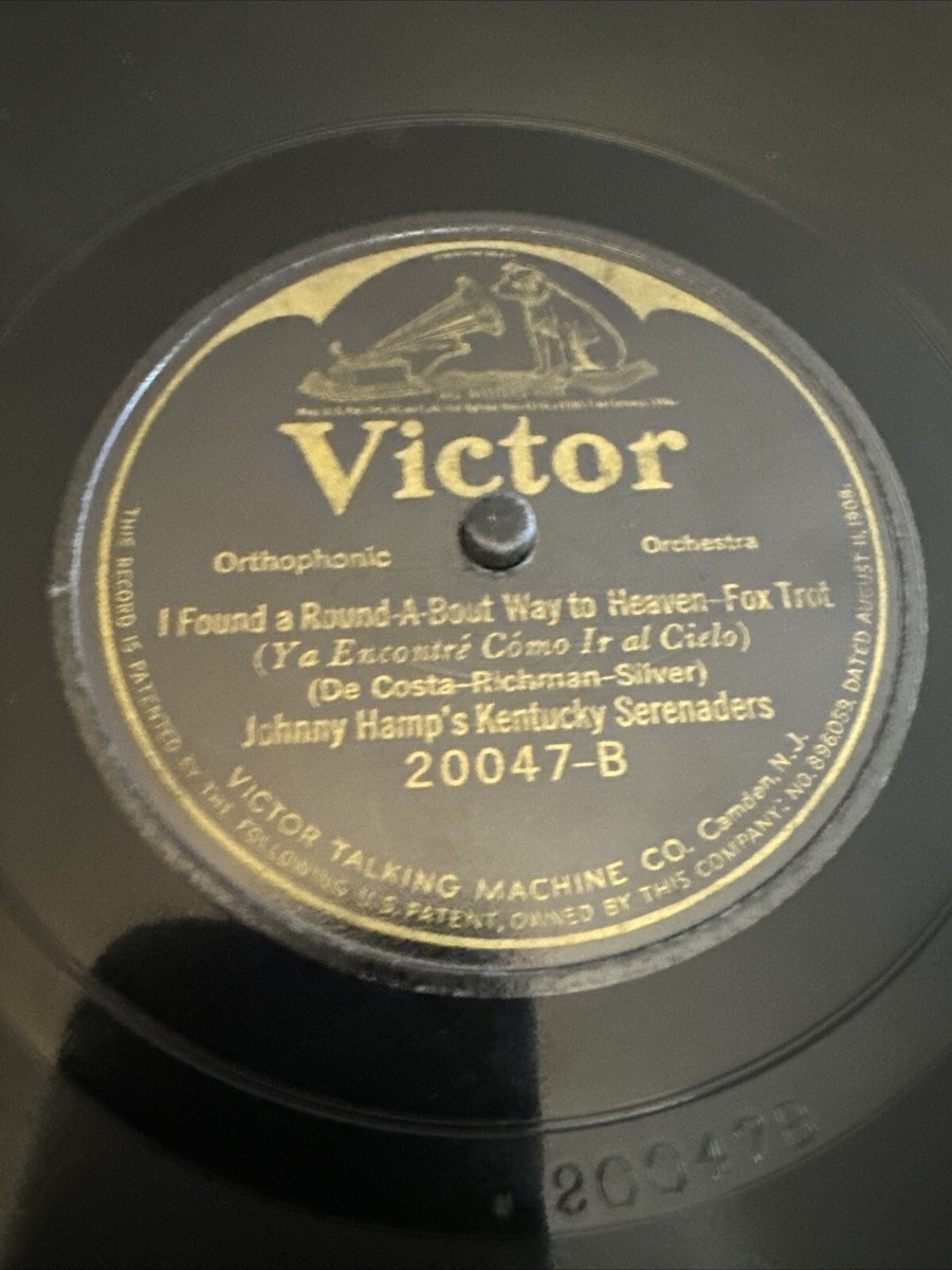 Victor 78 RPM Johnny Hamp's Kentucky Serenaders - Honeybunch 20047