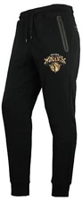 FISLL NBA Men's New York Knicks Moroccan Detail Jogger, Black
