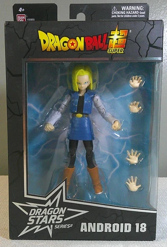 Figura de Acción Dragon Ball Super Dragon Stars Andriod 18 Serie 12 - Nueva/Sellada