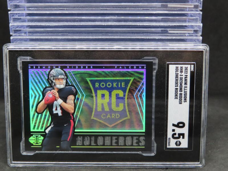 Desmond Ridder Panini Illusions Holoheroes Rookie #HHR3 Base