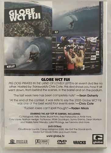 Globe WCT FIJI (2005) DVD Pig Dog Pirates (Chris Cote, Kelly Slater) Surfing - Picture 2 of 10