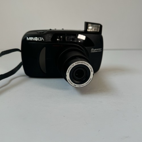 Minolta Supreme Freedom Zoom 35mm Film Camera Point & Shoot Tested & Working - Picture 4 of 7