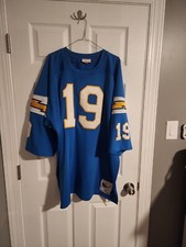 Authentic Mitchell & Ness 1963 San Diego Chargers Lance Alworth Jersey 56 XXXL 
