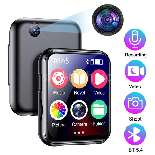 MP3 Player Bluetooth 5.4 HiFi Sports Musik Spieler Video FM Radio Mit Kamera NEU - Picture 2 of 23