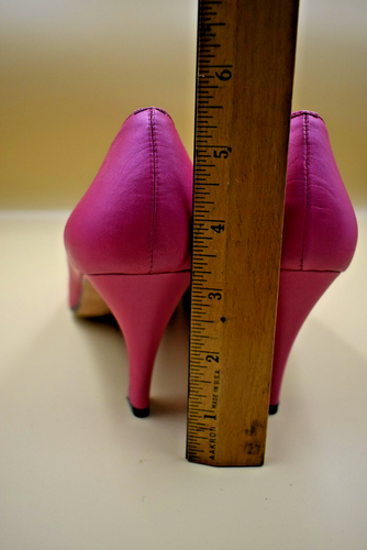 LEYLA MITRA 8.5N Pink Heels NEW* - Picture 4 of 11