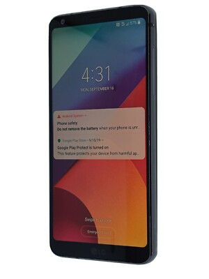 LG G6 H871 32GB Smartphone - Black (AT&T) - Read