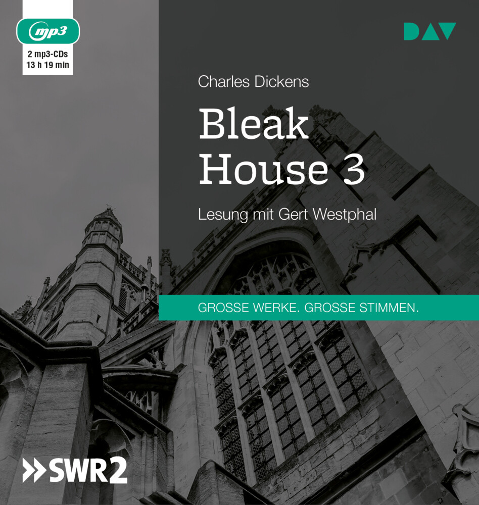 Thumbnail - Bleak House 3, 2 Audio-cd, 2 Mp3 | Charles Dickens | Audio-cd | 799