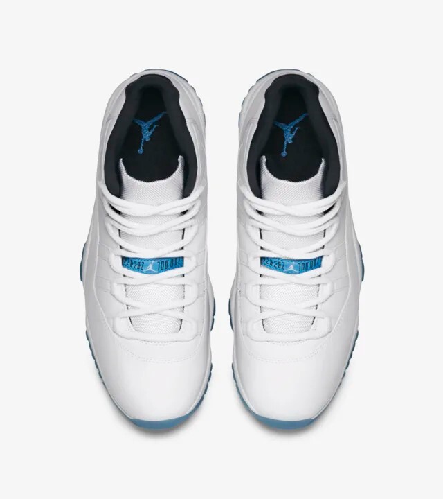 NIB DS Sz 13 Nike Air Jordan 11 High Legend Blue 2014 White