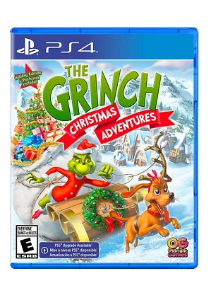 The Grinch Christmas Adventures PS4 With PS5 Upgrade Holiday Edition 4 Postcard