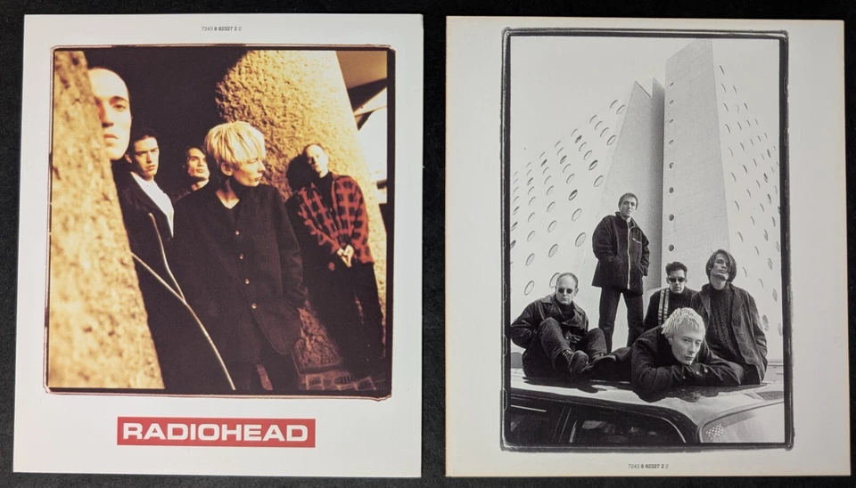 Radiohead Just CD 1995 CD2 Import UK + 2 Exclusive Postcards 3 Live Tracks Foto 4 de 4