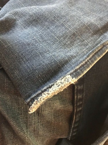 Jeans True Religion Becky tasca con patta blu borchie strass 28 cotone - Foto 7 di 12