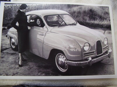 1959 SAAB  11 X 17  PHOTO   PICTURE