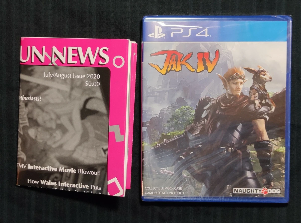 Jak IV 4 rare proto super limited games playstation PS4 rare run