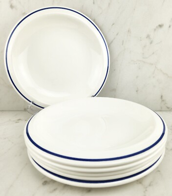 Set of CHURCHILL JAMIE OLIVER KEEPING IT SIMPLE BLUE SALAD PLATE
