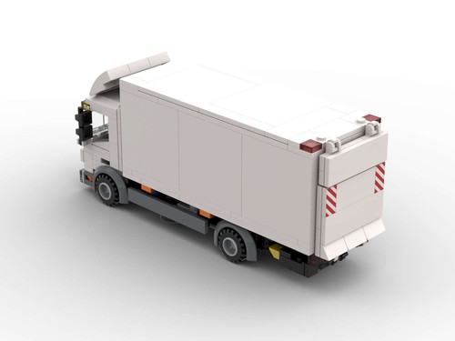 Bauanleitung MB Daimler ATEGO 818 LF Lkw 7,5t Laster Truck Klemmbaustein Modell - Bild 3 von 6