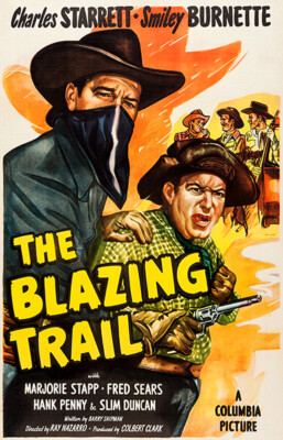 The Blazing Trail - 1949 - Poster
